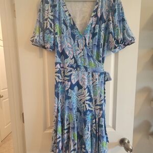 Lilly Pulitzer wrap dress